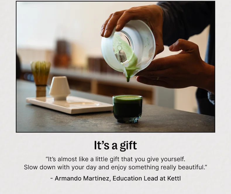 It's a gift