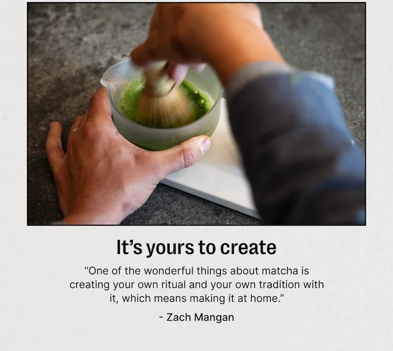 It's yours to create