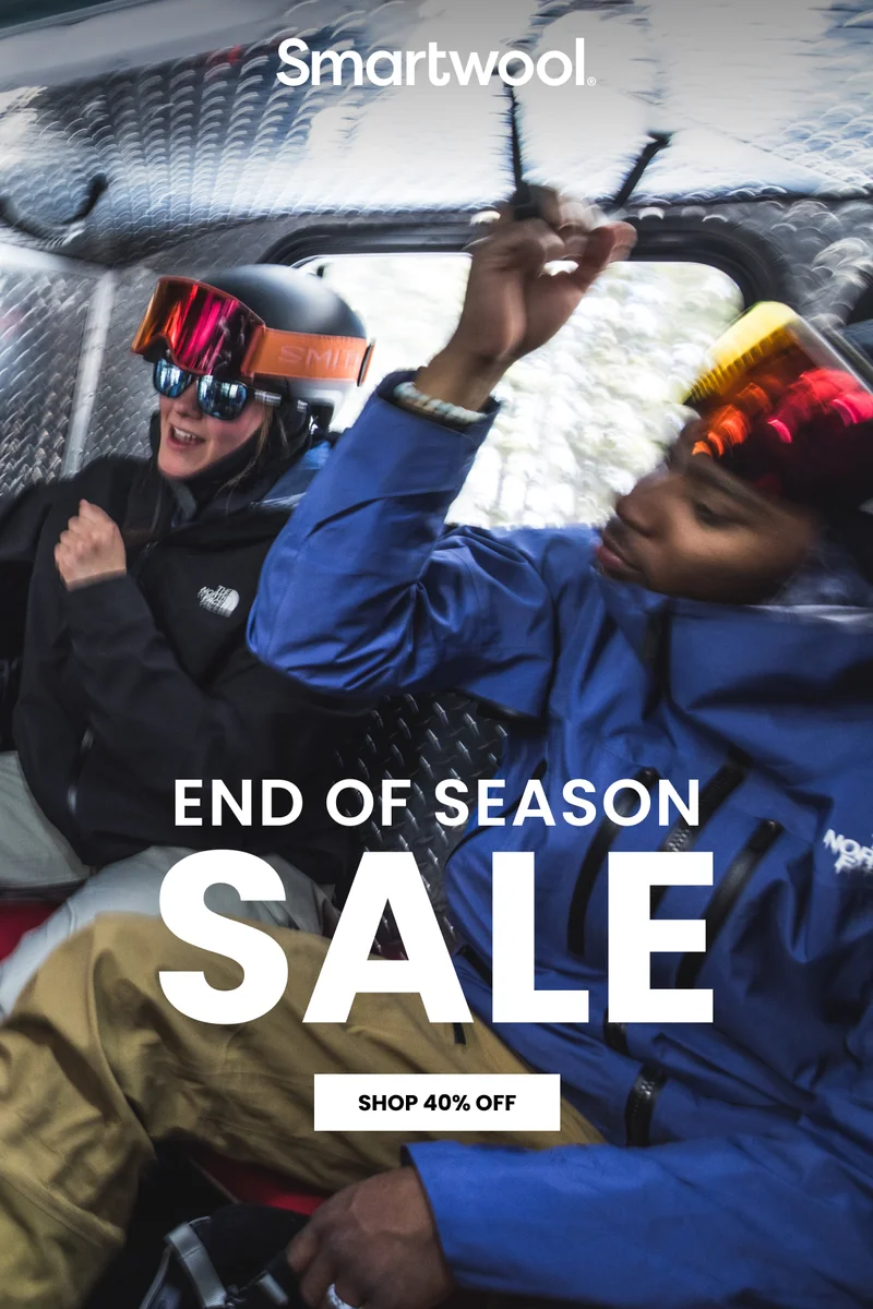SAVE 40% DURING OUR END OF SEASON SALE