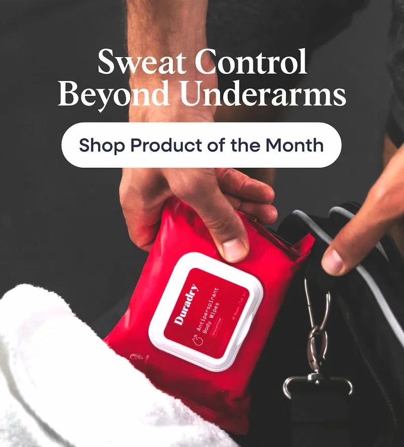 Sweat Control Beyond Underarms