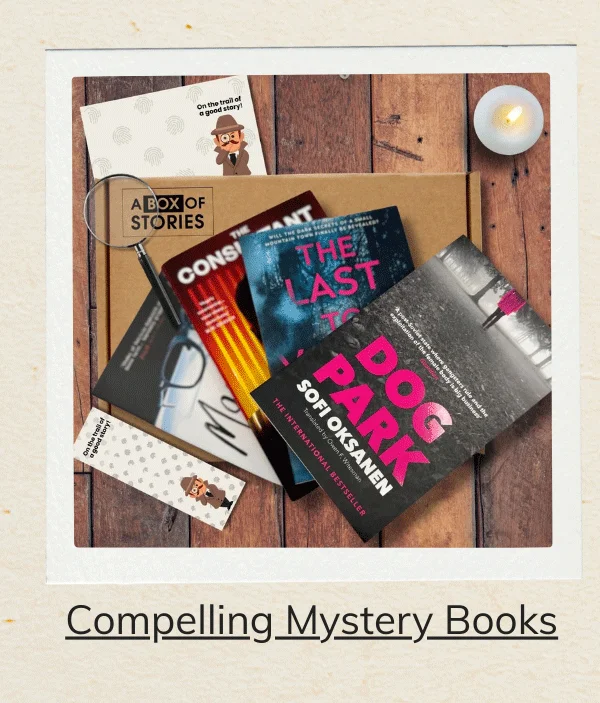 Crime, Thriller and Mystery - Box of 4 New Surprise Books