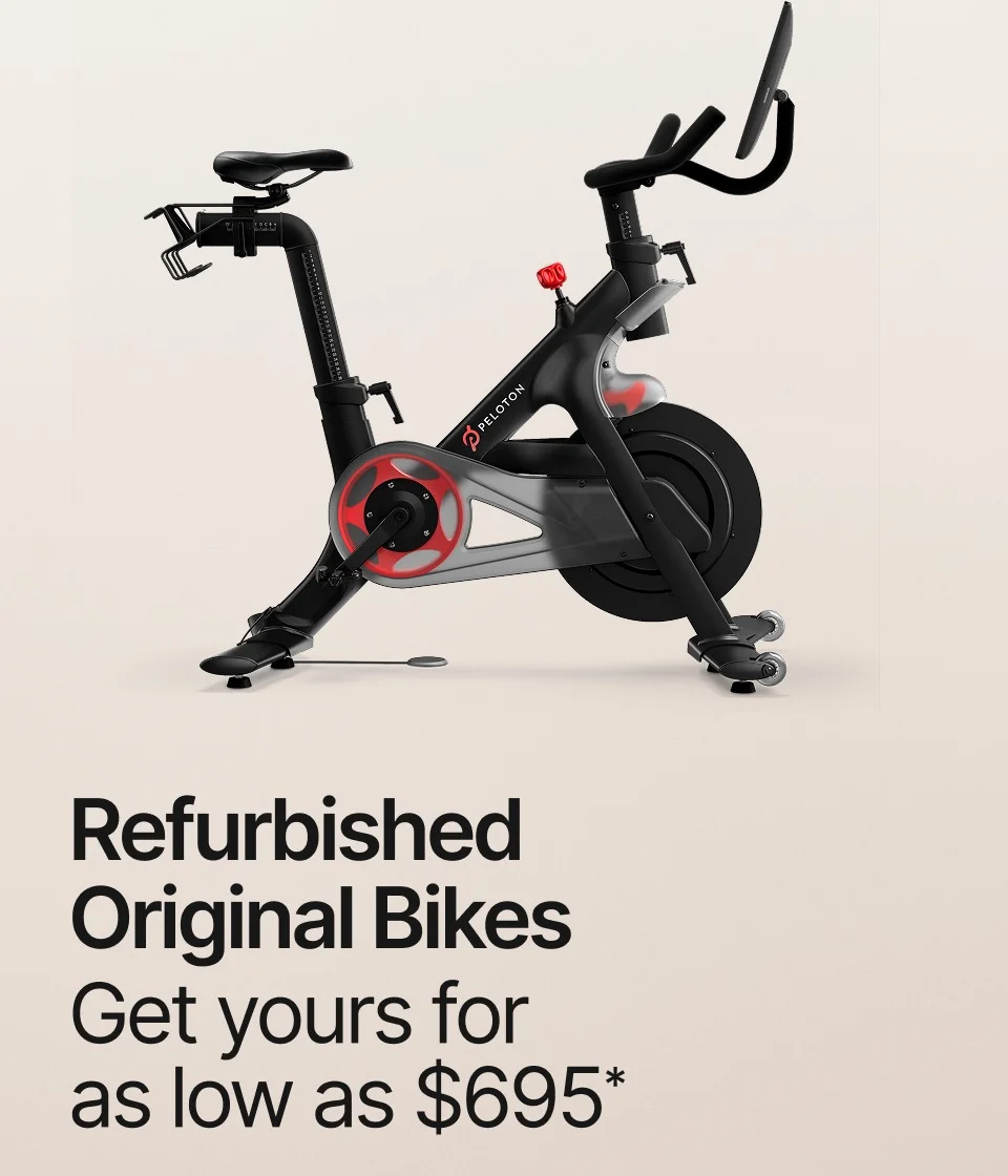 Get Refurbished Original Bikes for as low as $695*