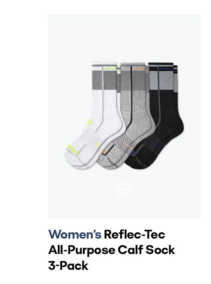 Women's Reflec-Tec All-Purpose Calf Sock 3-Pack