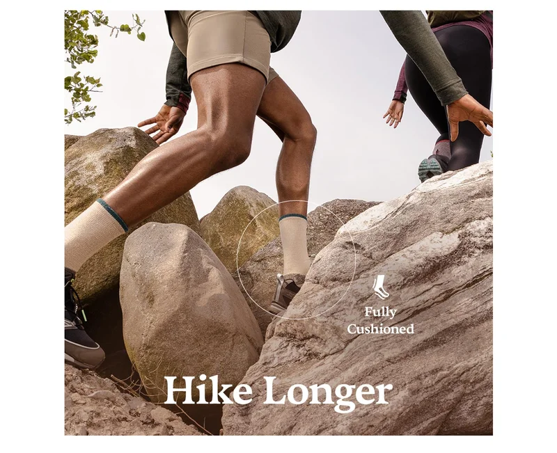 Fully Cushioned | Hike Longer