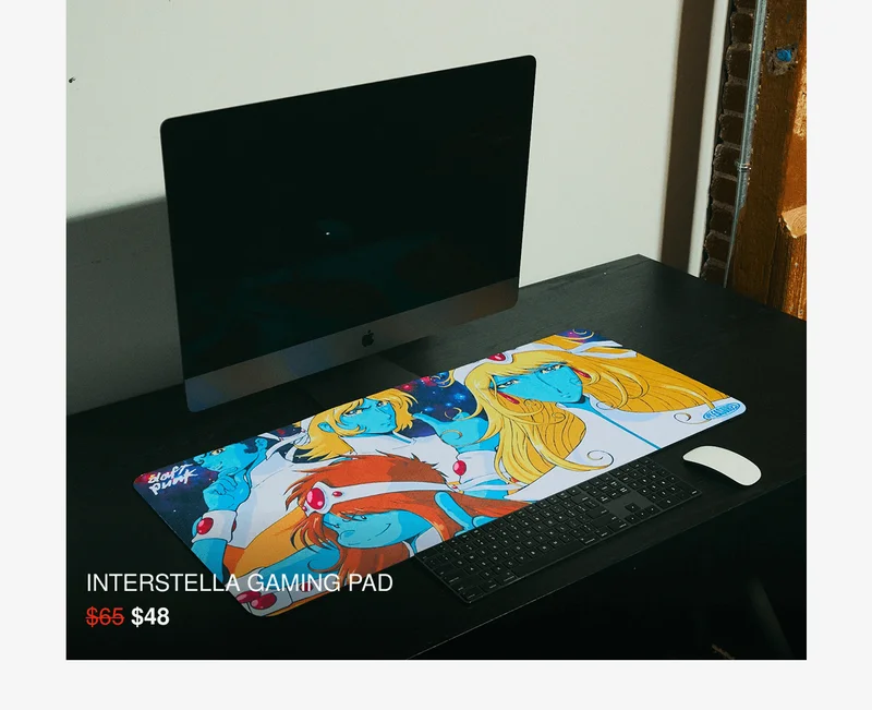 INTERSTELLA GAMING PAD | $48