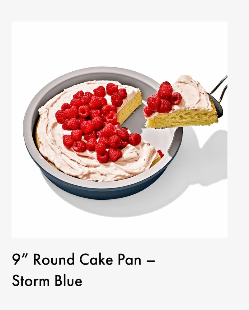 9" Round Cake Pan - Storm Bue