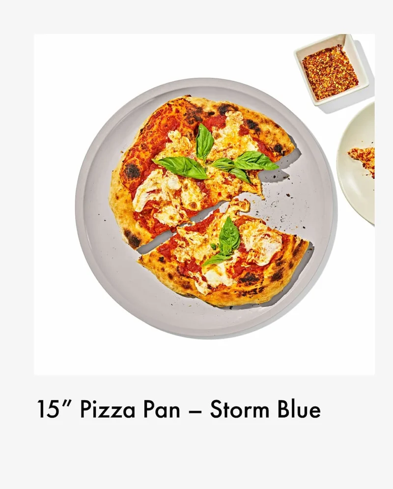 15" Pizza Pan - Storm Blue