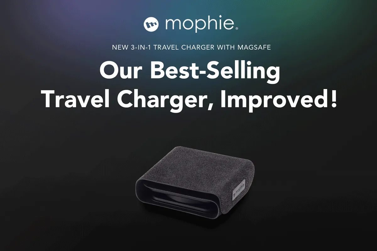 new 3-in-1 travel charger with magsafe
