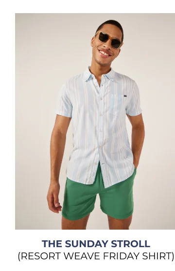 Resort Weave Friday Shirt: The Sunday Strill