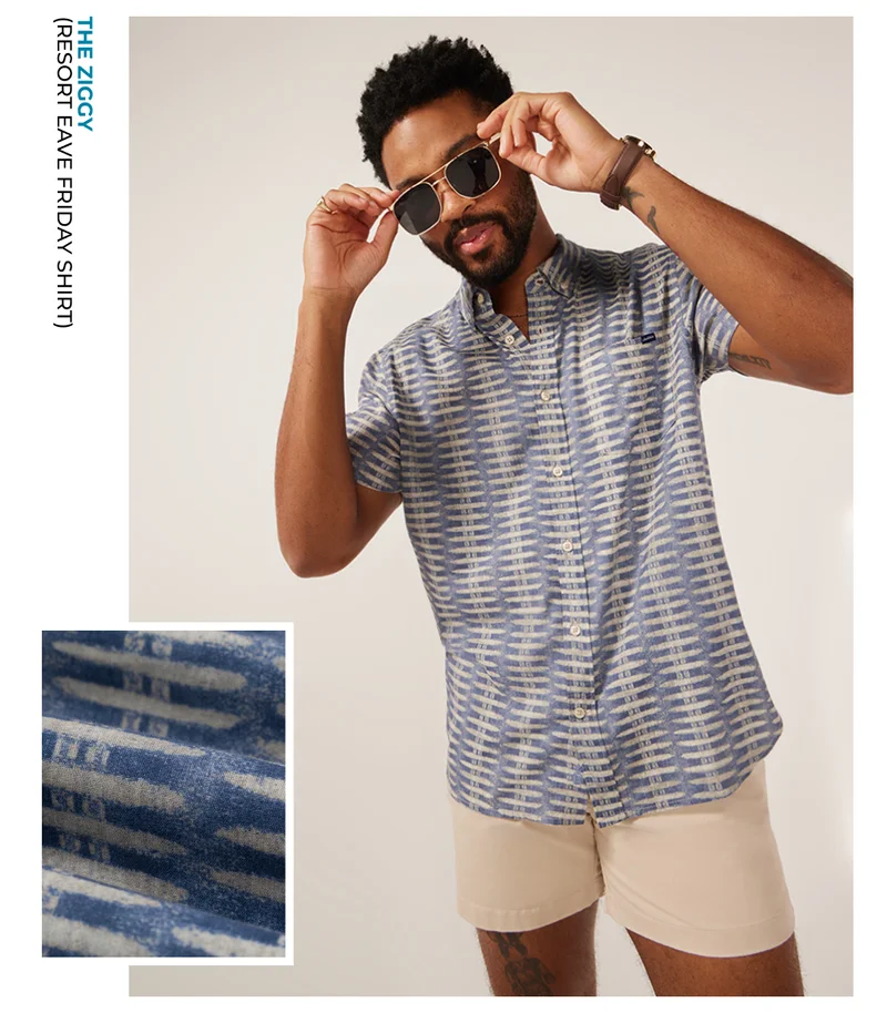 Resort Weave Friday Shirt: The Ziggy