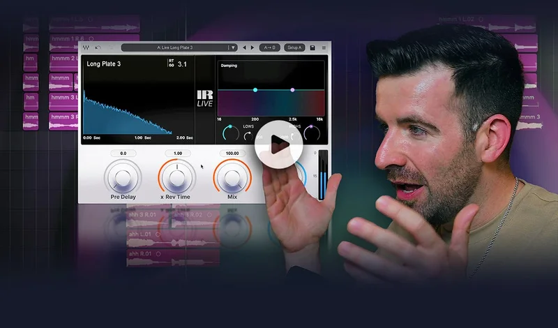3 EASY Reverb Mix Tricks with IR-Live (from Waves Free Plugin Pack)