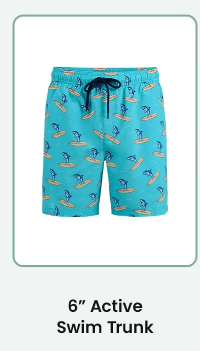 6' Active Swim Trunk
