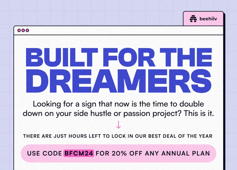 Headline: ''Built For The Dreamers''