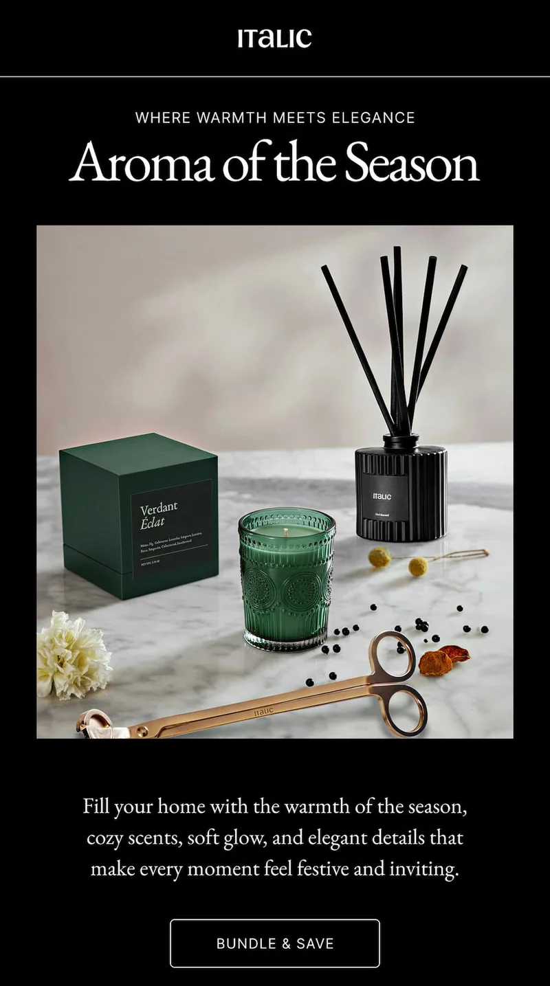 Italic | Life is Luxury | Aroma of the Season