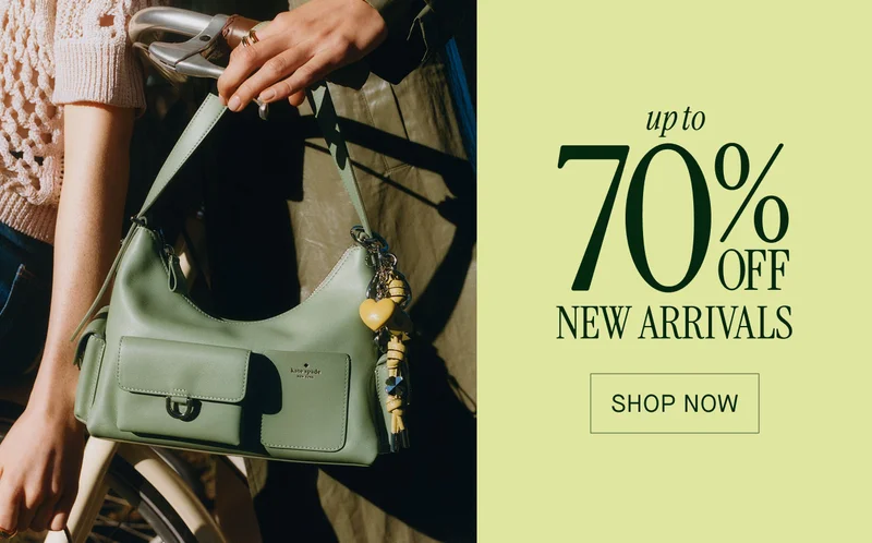 up to 70% off new arrivals
