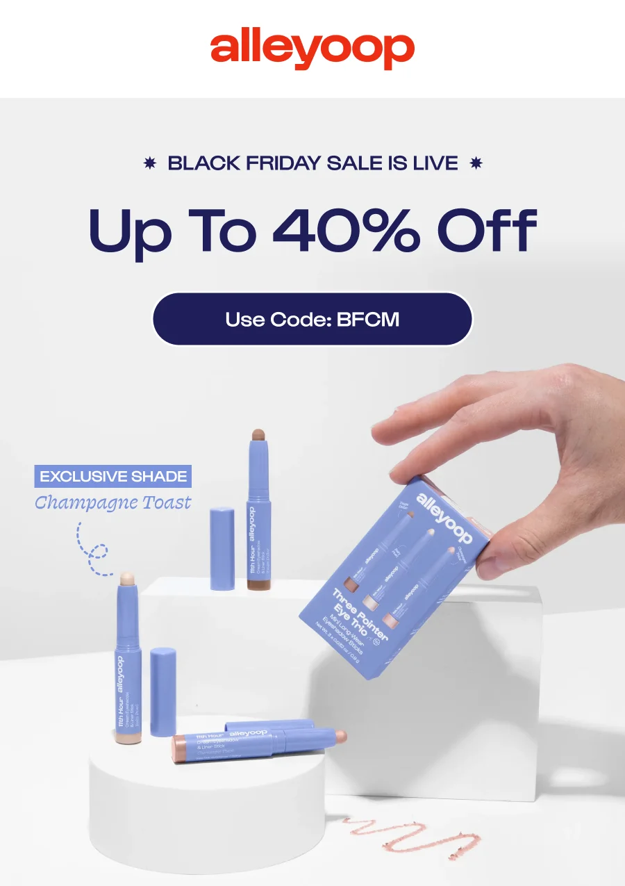 Black Friday Sale is LIVE! Up to 40% Off - Use Code: BFCM