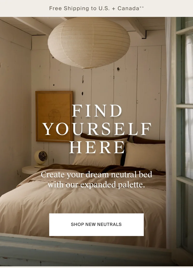 Shop New Neutrals Bedding
