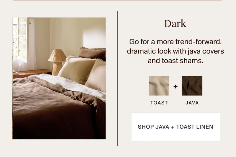 Shop Linen in Toast and Java