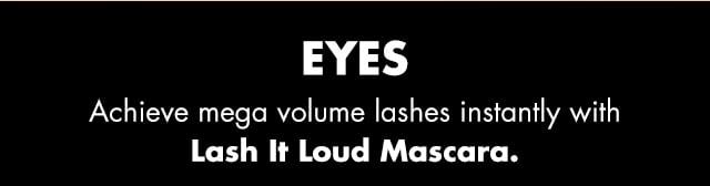 Lash it loud mascara