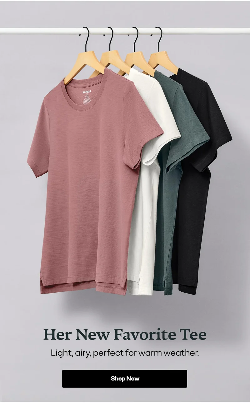 Her New Favorite Tee | Light, airy, perfect for warm weather. Shop Now