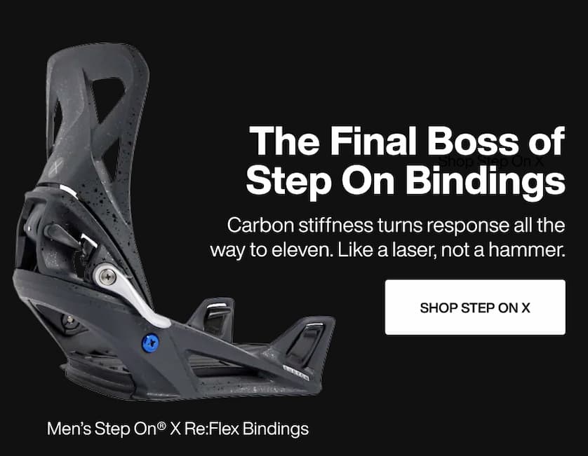 Men's Burton Step On® X Re:Flex Snowboard Bindings