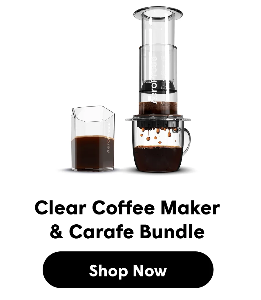 Clear Coffee Maker & Carafe Bundle [SHOP NOW]