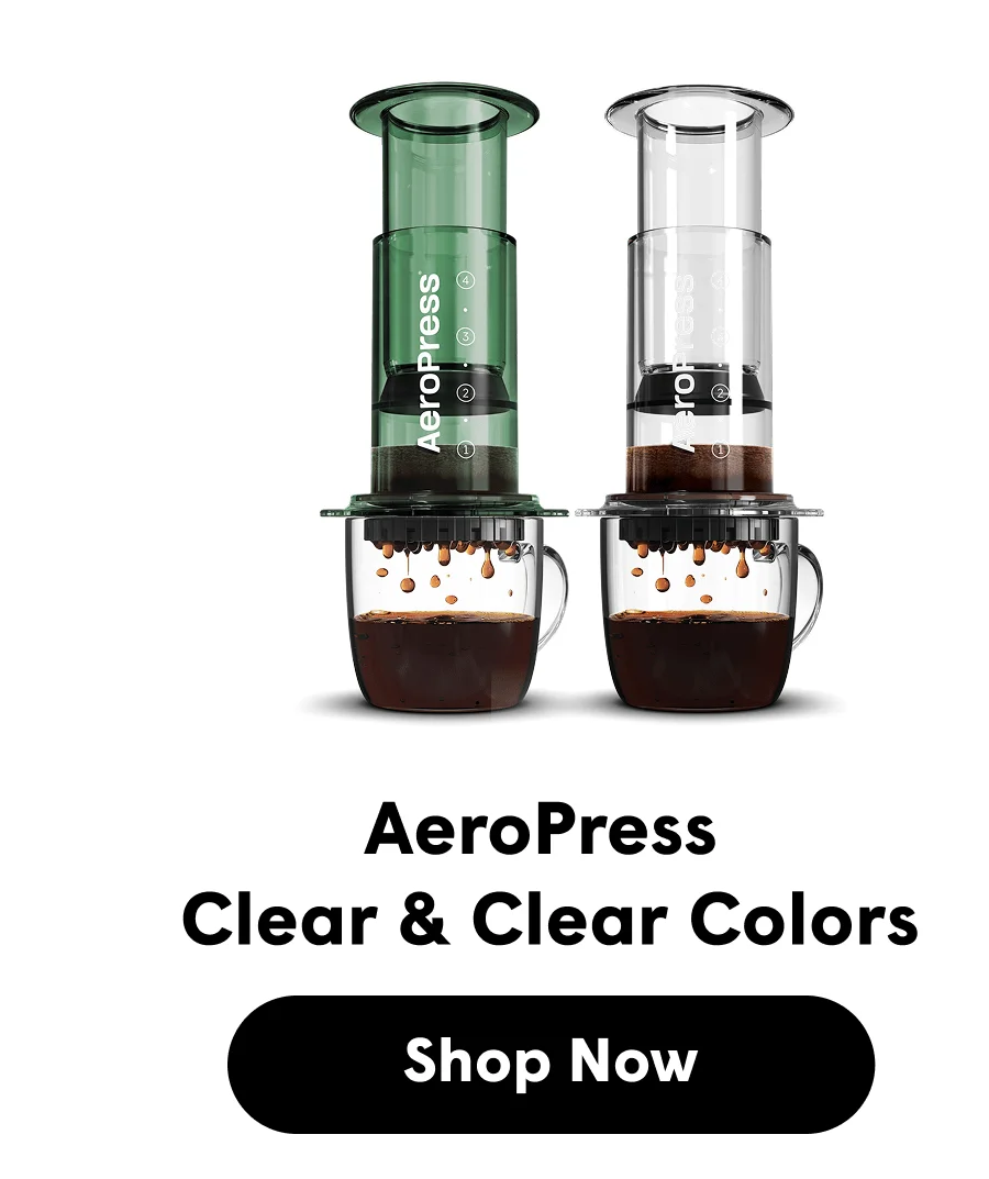 AeroPress  Clear & Clear Colors  [SHOP NOW]