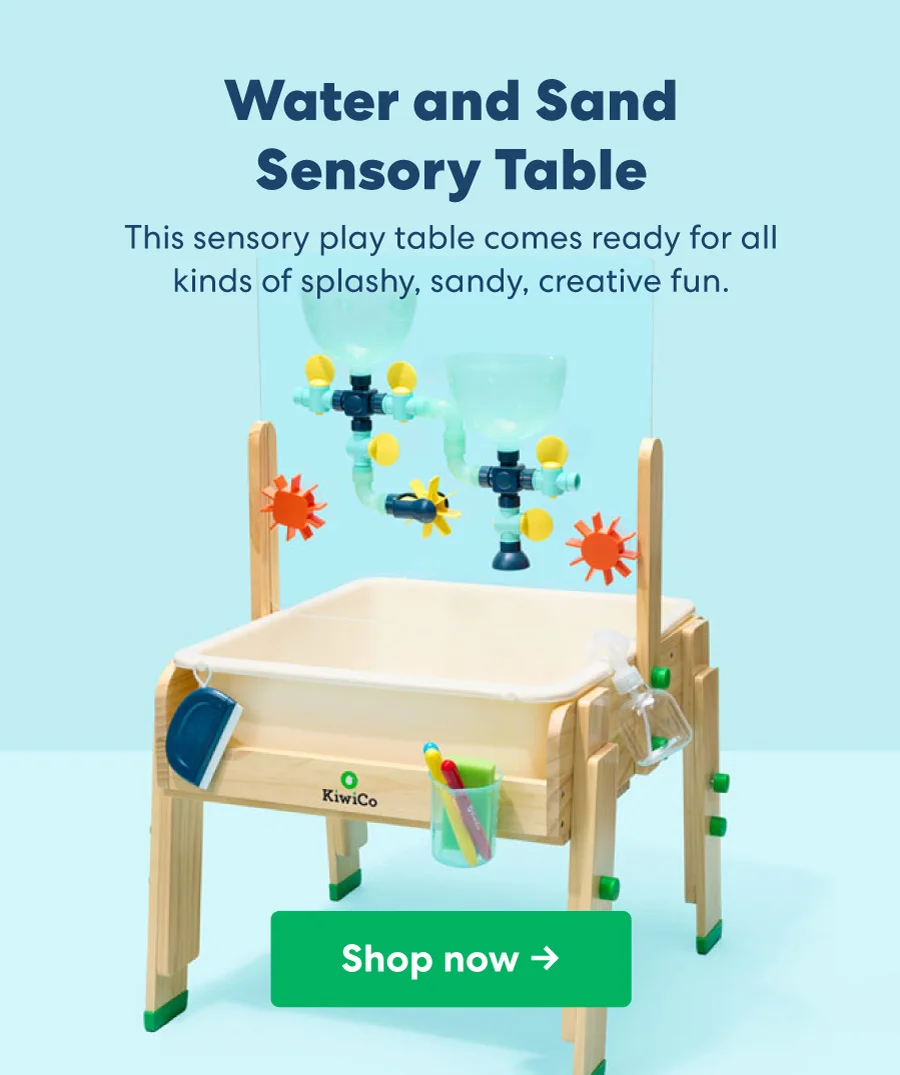Water and Sand Sensory Table