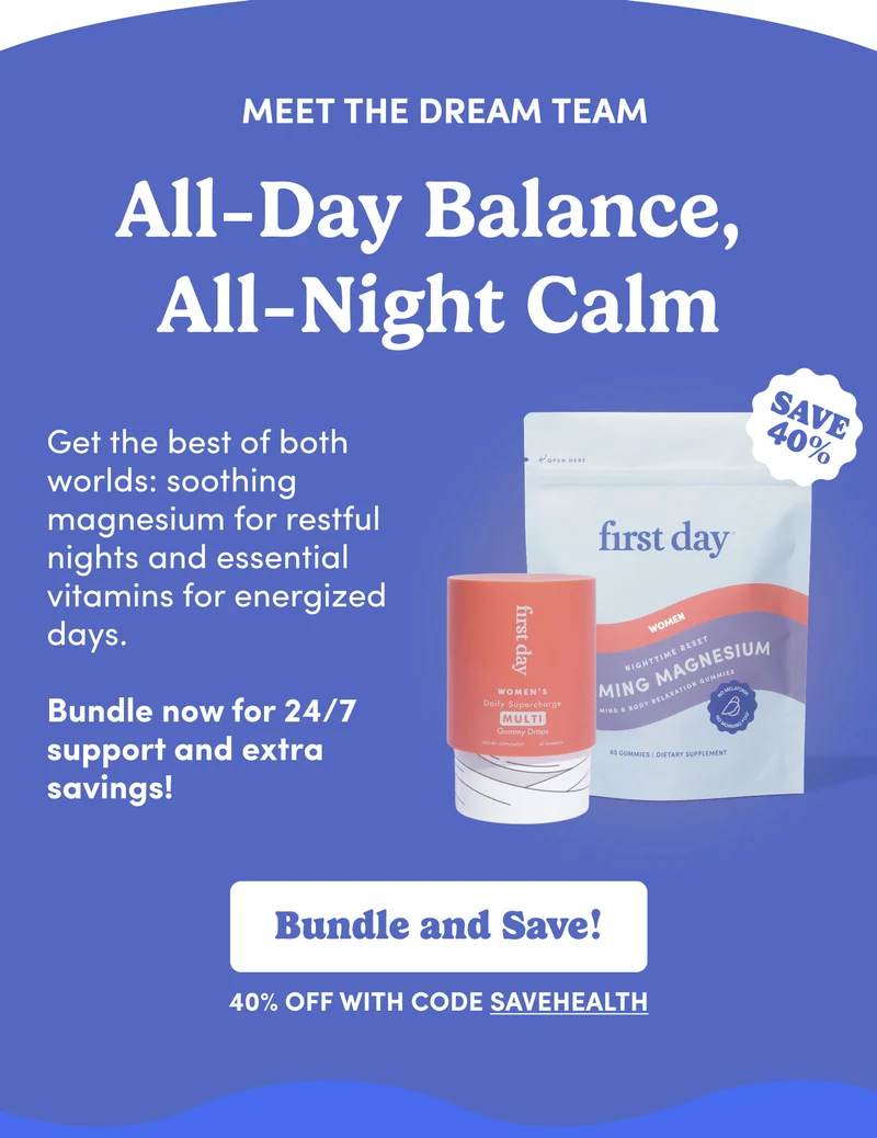 All-day balance, all-night calm.