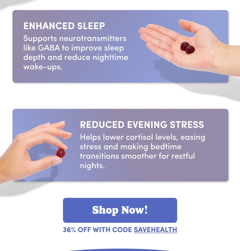 Deep relaxation, enhanced sleep, reduced evening stress.
