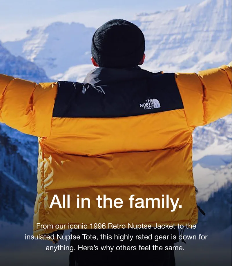 From our iconic 1996 Retro Nuptse Jacket to the insulated Nuptse Tote, this highly rated gear is down for anything. Here's why others feel the same.