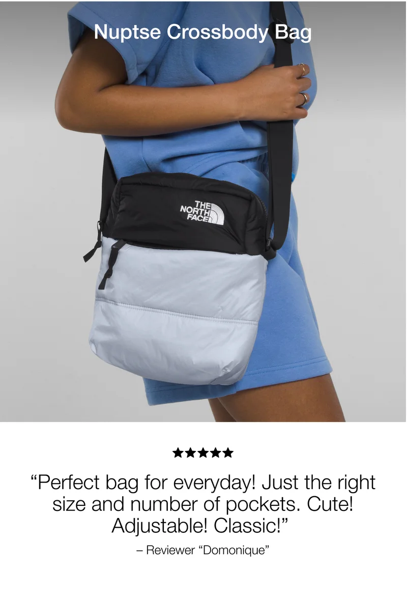 Perfect bag for everyday! Just the right size and number of pockets. Cute! Adjustable! Classic! - Reviewer Domonique