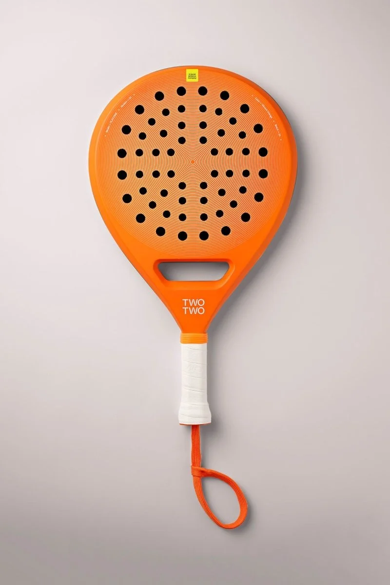 Image of Round Racket - PLAY ONE - Vibrant Orange