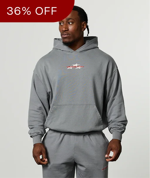 QUICKSTRIKE SLATE OVERSIZED HOODIE