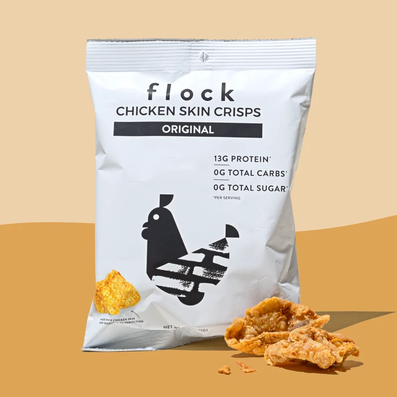 flock Chicken Skin Crisps