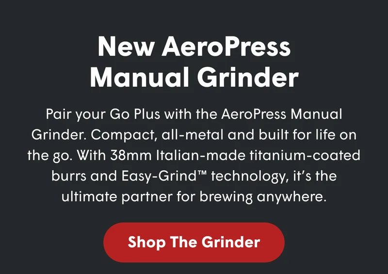 New AeroPress Manual Grinder