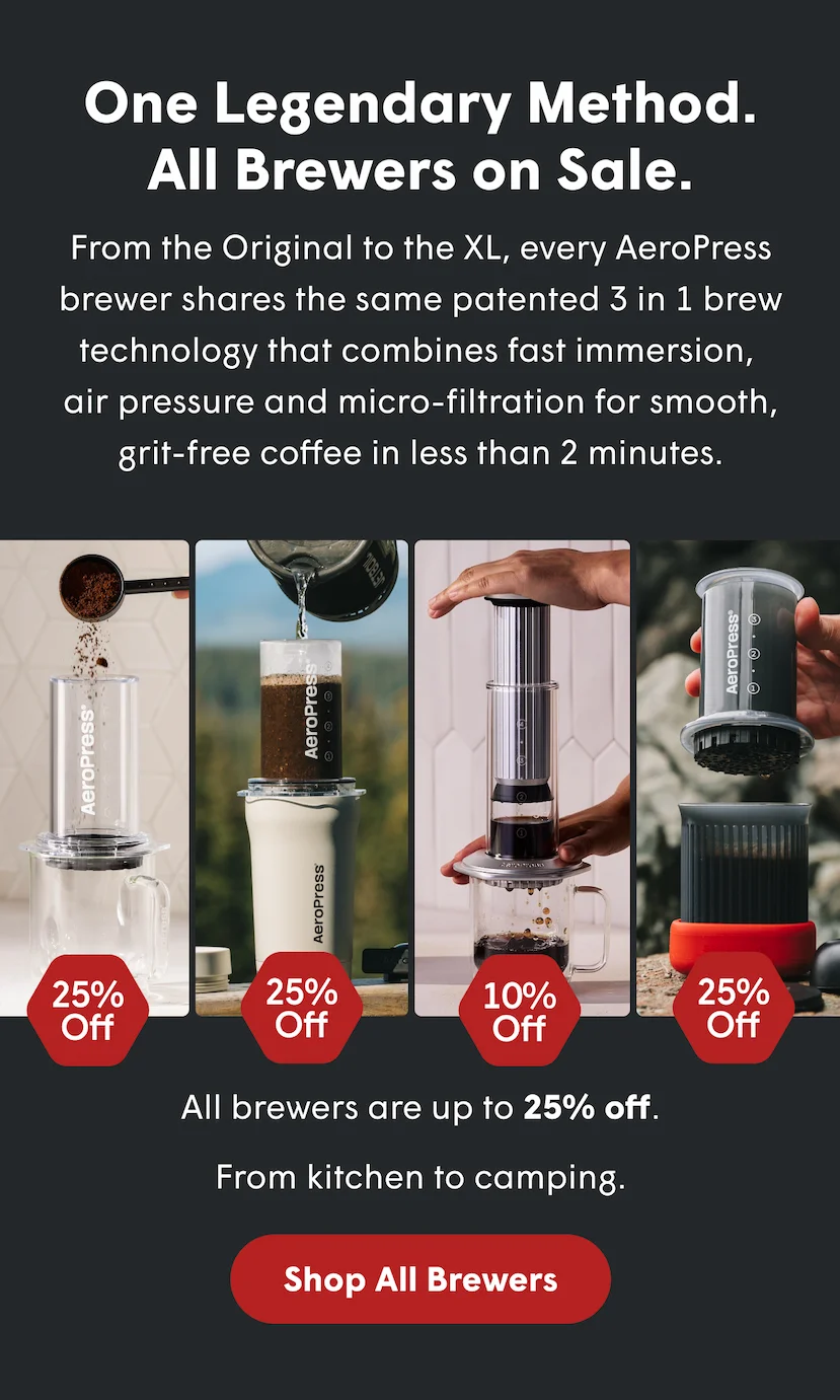 One Legendary Method. All Brewers on Sale