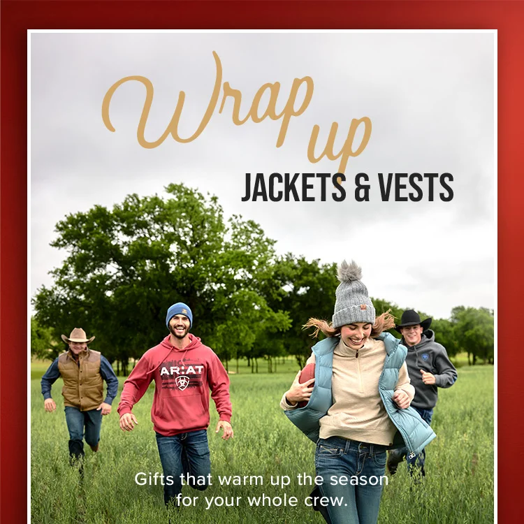 'WRAP UP JACKETS AND VESTS