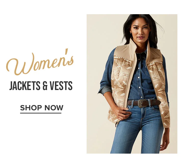 WOMEN'S JACKETS AND VESTS | SHOP NOW