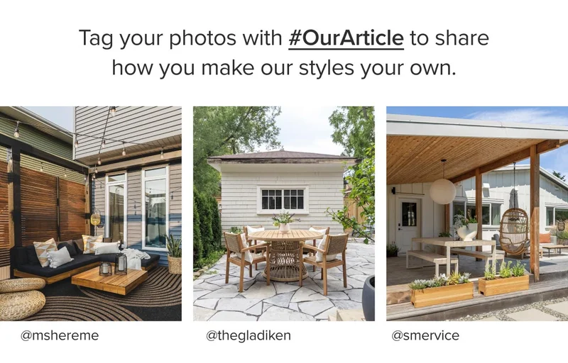 Tag your pics with #OurArticle and share how you make our styles your own.