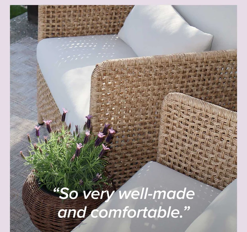 So very well-made and comfortable.