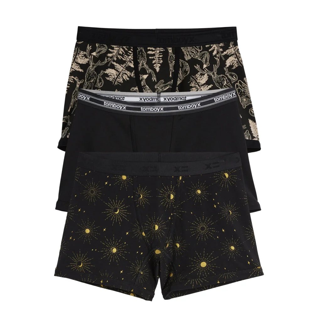 Image of 4.5" Trunks 3-Pack - Golden Nights