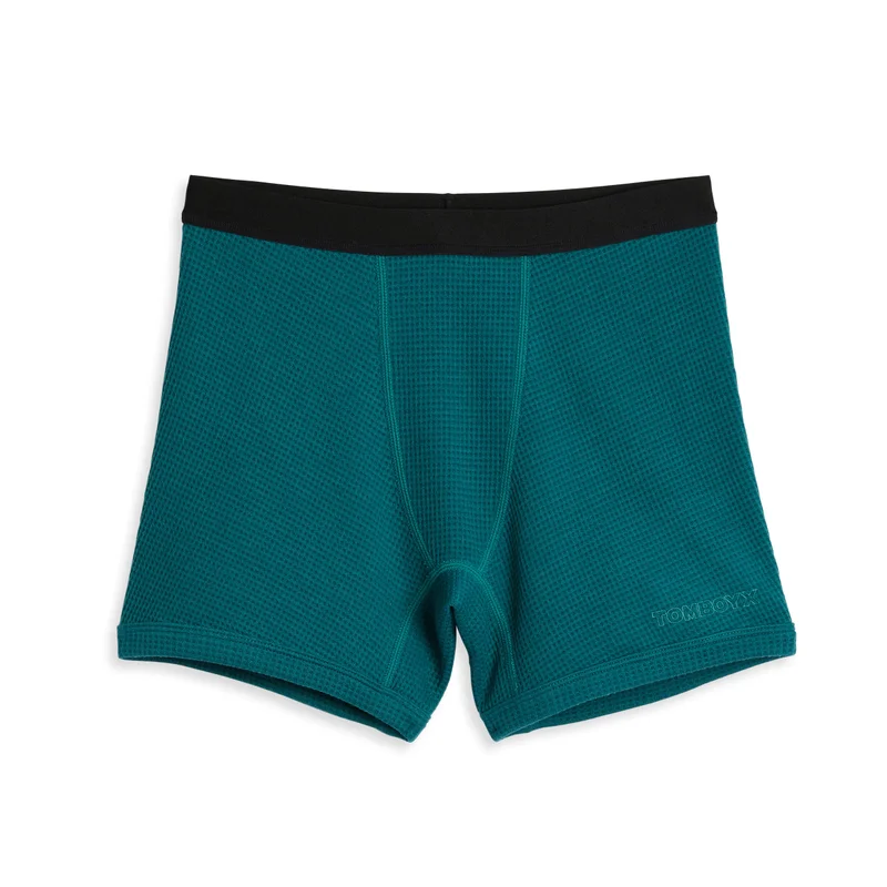Image of Modal Cloud Waffle 4.5" Trunks - Jaded Teal