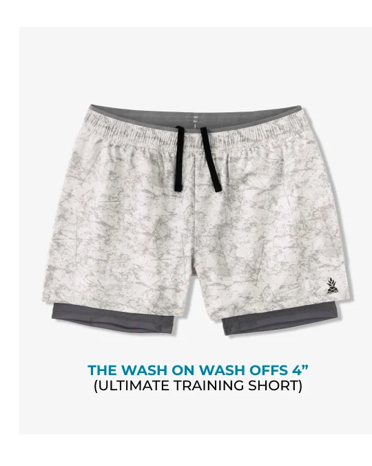 Ultimate Training Shorts: The Wash On Wash Offs 4"