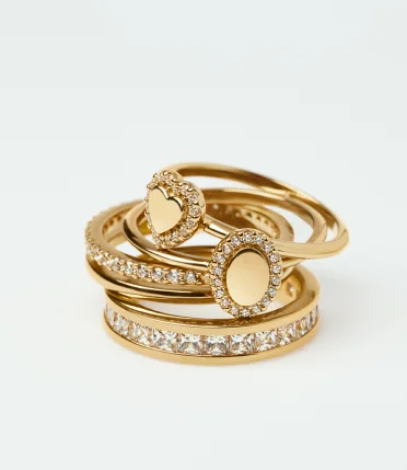 Pandora Timeless ring stack