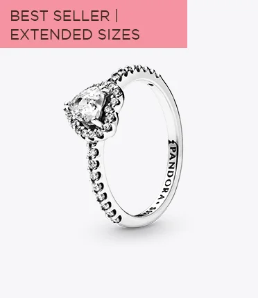 Elevated Heart Ring