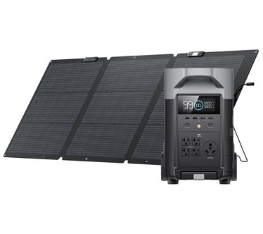 Ecoflow Delta Pro 3600Wh Portable Power Station w/ 160W Solar Panel