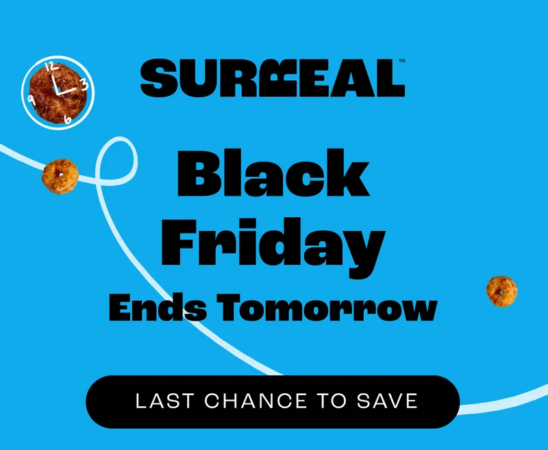BLACK FRIDAY ENDS TOMORROW