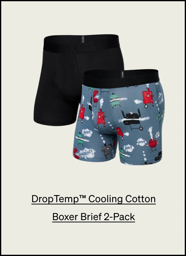DropTemp™ Cooling Cotton 2-Pack Boxer Brief