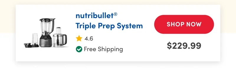 Image of the nutribullet Triple Prep System